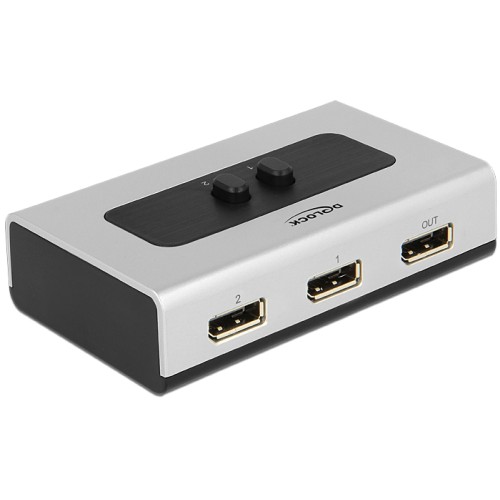 Delock DisplayPort 1.4 Switch 2 port manual