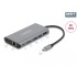 Delock USB Type-C™ Docking Station 4K - HDMI / DP / USB / SD / LAN / PD 3.0