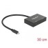 Delock Mini DisplayPort 1.2 Splitter 1 x mini DisplayPort in > 2 x HDMI out 4K