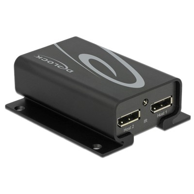 Delock DisplayPort 1.2 Switch 2 x DisplayPort in > 1 x DisplayPort out 4K 2