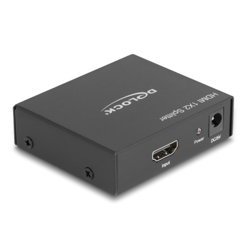 Delock HDMI Splitter 1 x HDMI in > 2 x HDMI out 4K