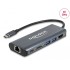 Delock USB Type-C™ 3.1 Docking Station HDMI 4K 30 Hz, Gigabit LAN and USB PD function