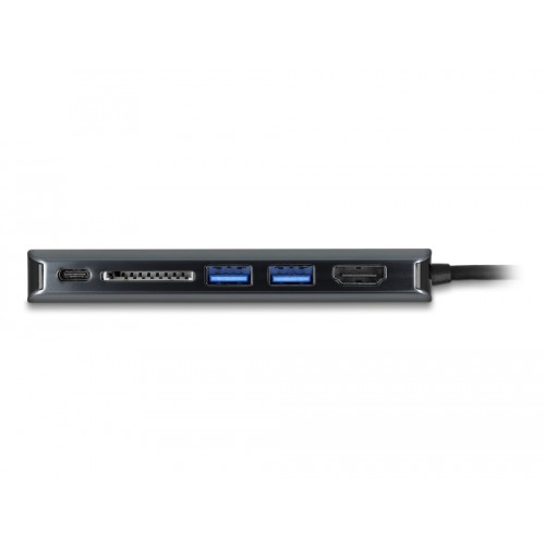 Delock USB Type-C™ 3.1 Docking Station HDMI 4K 30 Hz, Gigabit LAN and USB PD function