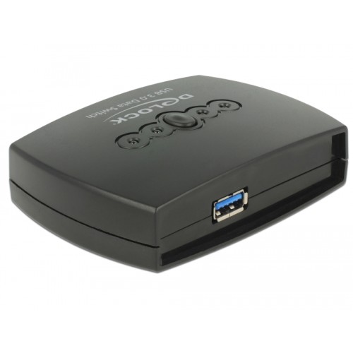 Delock USB 5 Gbps Switch 4 PC to 1 device