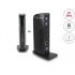 Delock USB Docking Station Dual DisplayPort 4K / USB 3.2 / LAN / Audio (Displaylink)