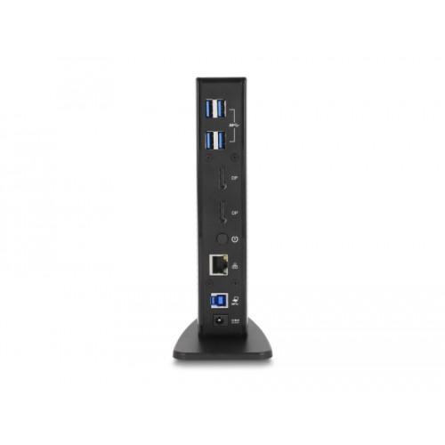 Delock USB Docking Station Dual DisplayPort 4K / USB 3.2 / LAN / Audio (Displaylink)
