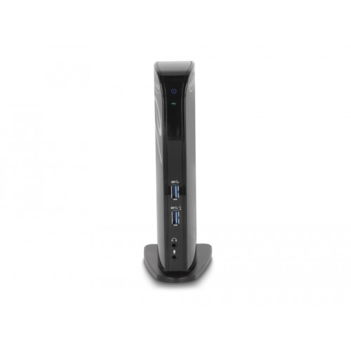 Delock USB Docking Station Dual DisplayPort 4K / USB 3.2 / LAN / Audio (Displaylink)