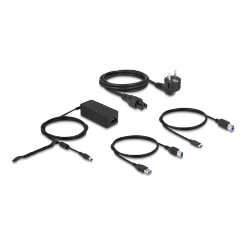 Delock USB Docking Station Dual DisplayPort 4K / USB 3.2 / LAN / Audio (Displaylink)
