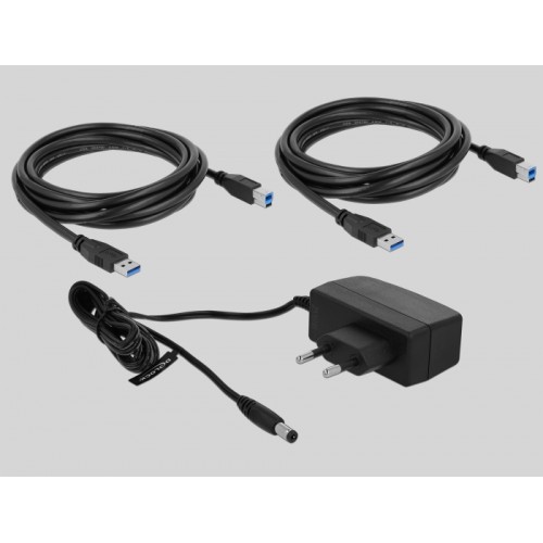Delock USB 5 Gbps Matrix Switch 2 x 2