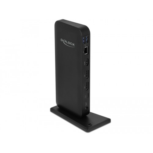 Delock USB Type-C™ DP 1.4 Docking Station 4K - HDMI / DP 1.4 / USB 3.2 / LAN / PD 3.0
