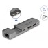 Delock Docking Station for MacBook Pro / MacBook Air Thunderbolt™ 4 with 5K Resolution / 100 W PD / 10 Gbps Hub / LAN / Audio