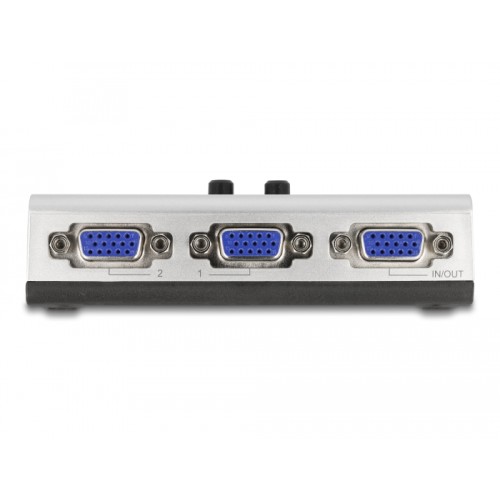 Delock Switch VGA 2 port manual bidirectional