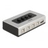 Delock Switch USB 2.0 with 4 x Type-B female to 1 x Type-A female manual bidirectional