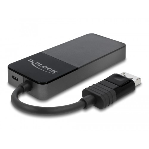 DisplayPort 1.4 Splitter 1 x DisplayPort to 3 x HDMI MST