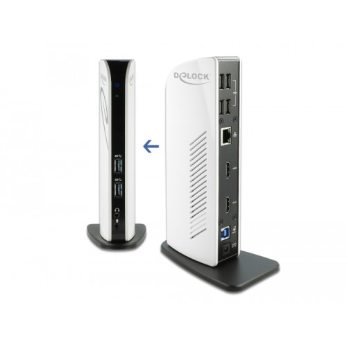 Docking Station USB Dual HDMI Full-HD / USB 3.2 / LAN / Audio