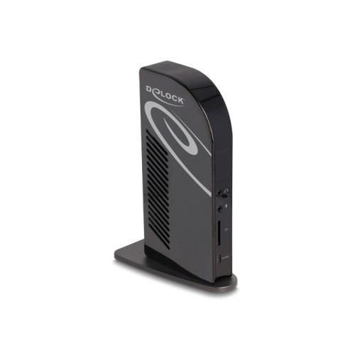 Delock USB Type-C™ Triple Display Docking Station with DisplayLink® 4K / USB Hub / LAN / SD / Audio / PD 96 W