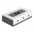 Delock 2 to 1 Switch Stereo Jack 3.5 mm 4 pin manual bidirectional