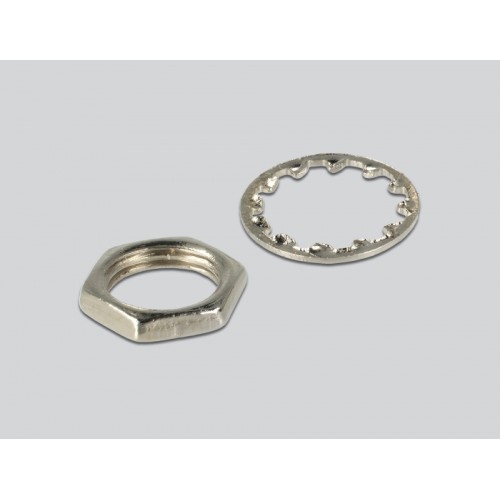 Delock Connector DC 5.5 x 2.1 x 9.5 mm female bulkhead soldering version