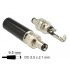 Delock Connector DC 5.5 x 2.1 mm with 9.5 mm length male soldering version