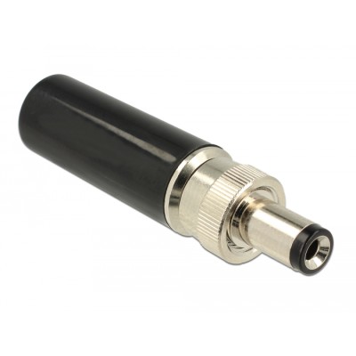 Delock Connector DC 5.5 x 2.1 mm with 9.5 mm length male soldering version 2
