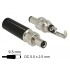 Delock Connector DC 5.5 x 2.5 mm with 9.5 mm length male soldering version