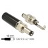 Delock Connector DC 5.5 x 2.1 mm with 12.0 mm length male soldering version