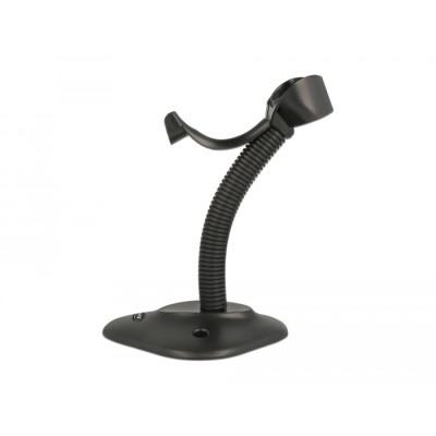 Delock Barcode Scanner stand with holder flexible black 2