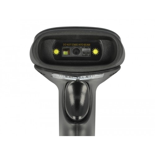 Delock Barcode Scanner 1D and 2D for 2.4 GHz, Bluetooth or USB