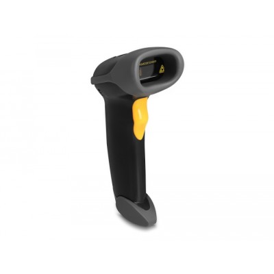 Delock USB Barcode Scanner 1D with connection cable and stand - Laser - black 2