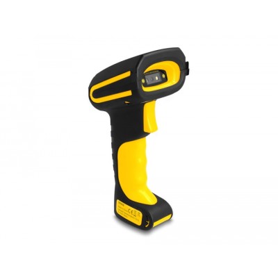 Delock Industrial Barcode Scanner 1D and 2D for 433 MHz or Bluetooth with inductive charging station 2