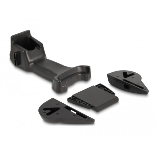 Delock Industrial Barcode Scanner 1D and 2D for 433 MHz or Bluetooth with inductive charging station