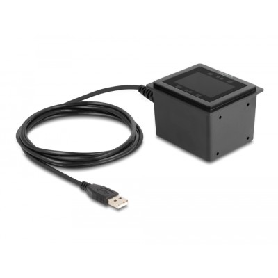 Delock USB Barcode Scanner 1D and 2D wired for stationary installation - German Version 2