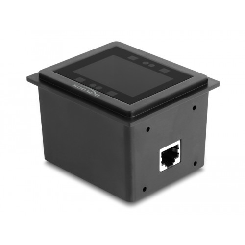 Delock USB Barcode Scanner 1D and 2D wired for stationary installation - German Version