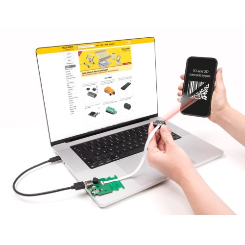 Delock Barcode Scanner Module 1D and 2D - German Version