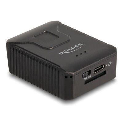 Delock Wearable Barcode Scanner 1D and 2D with 2.4 GHz or Bluetooth - for glove 90606 and 90609 2