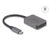 Delock USB Type-C™ Card Reader in aluminium enclosure for SD or Micro SD memory cards