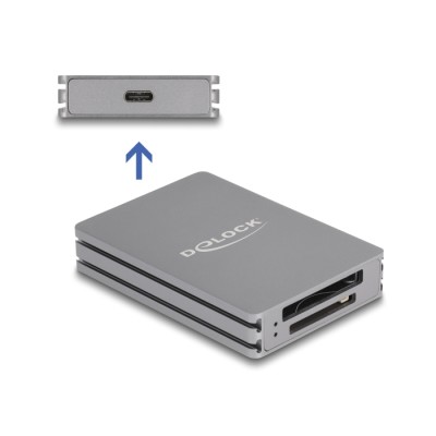 Delock USB Type-C™ Card Reader for SD and CFexpress type B memory cards 2