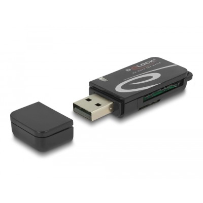 Delock Mini USB 2.0 Card Reader with SD and Micro SD Slot 2