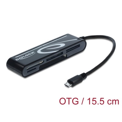 Delock Micro USB OTG Card Reader 5 slots