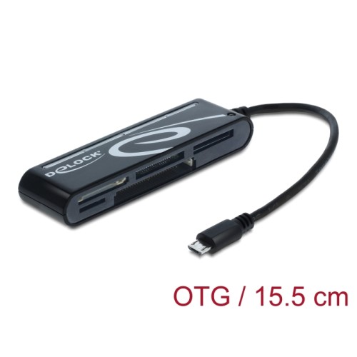 Delock Micro USB OTG Card Reader 5 slots
