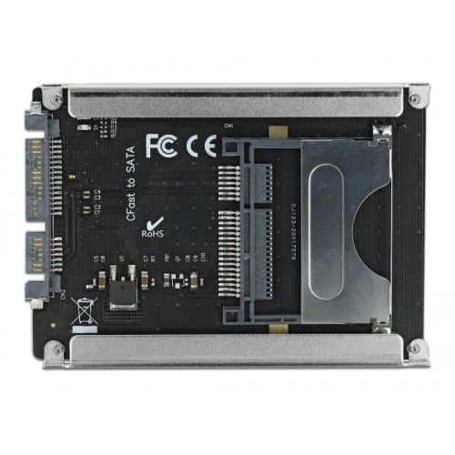 Delock 2.5″ SATA Card Reader for CFast memory cards