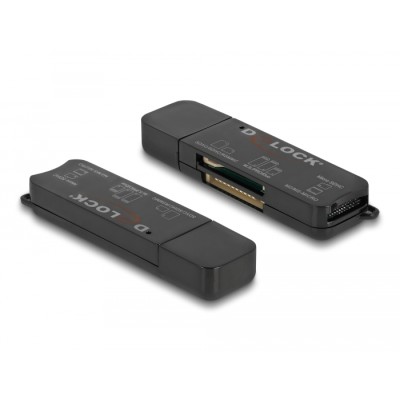 Delock SuperSpeed USB Card Reader for SD / Micro SD / MS memory cards 2