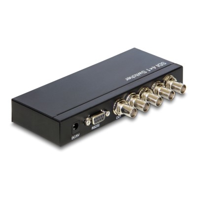 Delock 3G-SDI Switch 4 in > 1 out