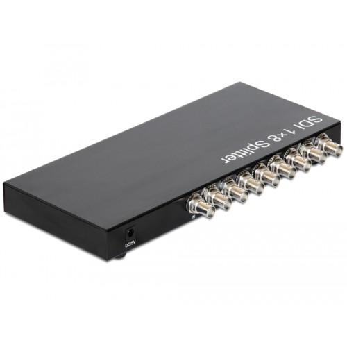 Delock 3G-SDI Splitter 1 in  8 out