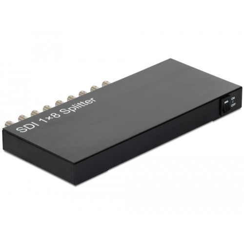 Delock 3G-SDI Splitter 1 in  8 out