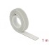 Delock Velcro tape on roll L 1 m x W 13 mm grey