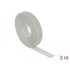 Delock Velcro tape on roll L 3 m x W 13 mm grey