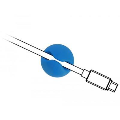 Delock Cable Holder Mini Set 10 pieces assorted colors 2