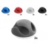 Delock Cable Holder Mini Set with 2 feed-throughs 10 pieces assorted colors