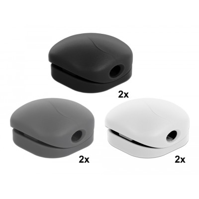 Delock Cable Clip Set 6 pieces